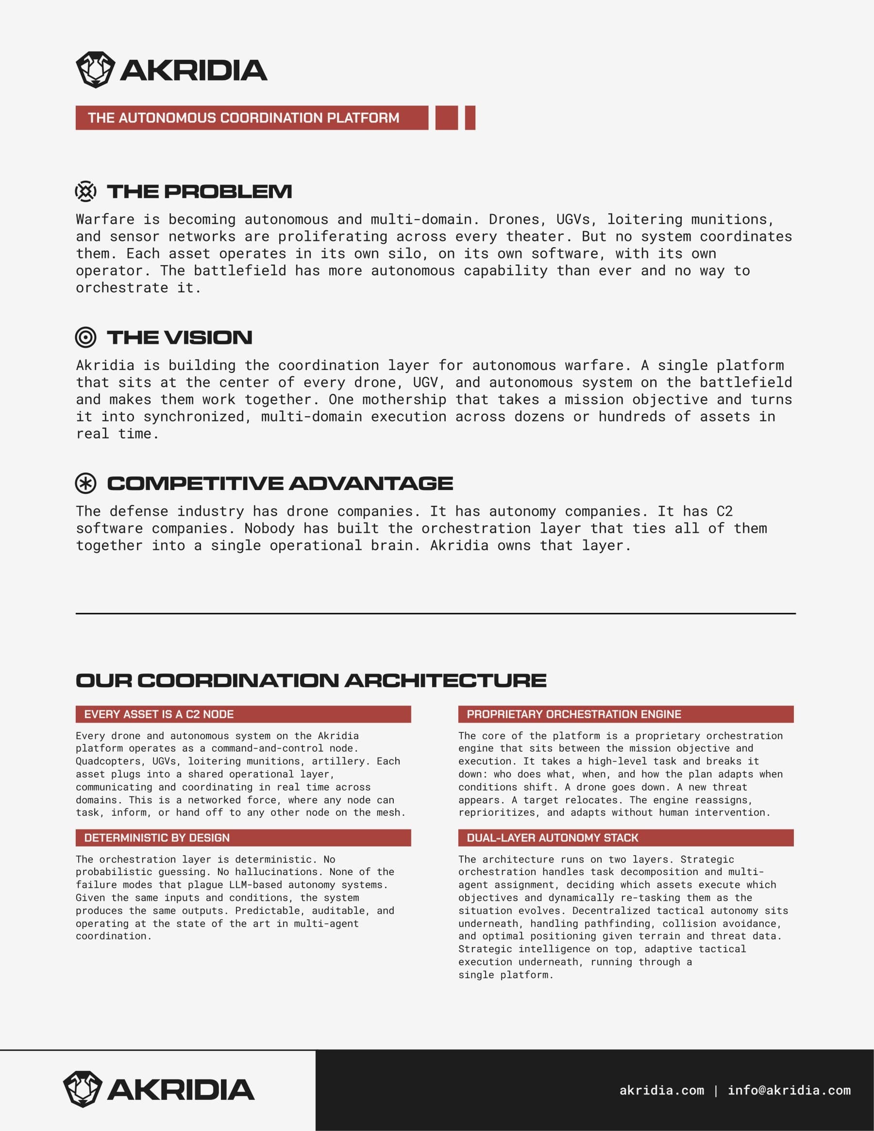 Platform one-pager, page 2