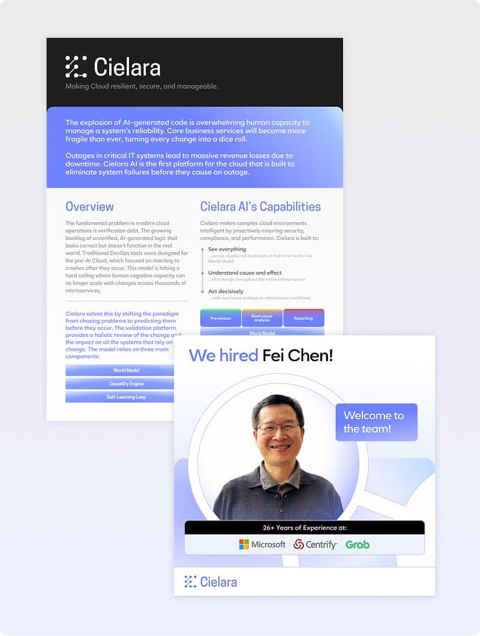 Digital and print collateral